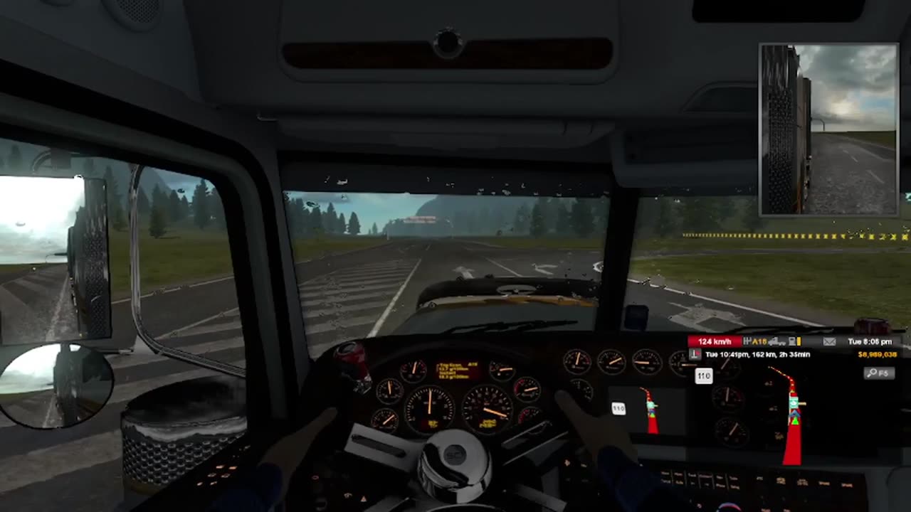 American Truck Simulator - Golden BC - Calgary AB