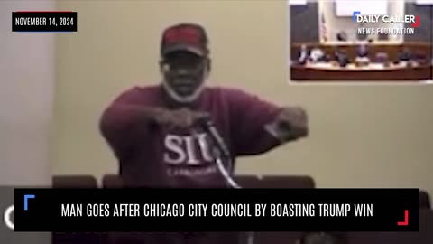 Man Goes After Chicago City Council By Boasting Trump Win