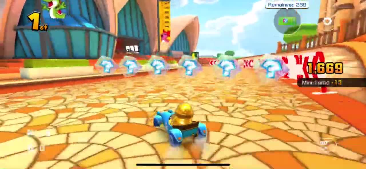 Mario Kart Tour - Blue Royale Kart Gameplay (Sydney Tour Gift Reward)