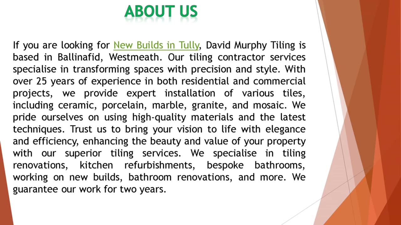 If you are looking for New Builds in Tully