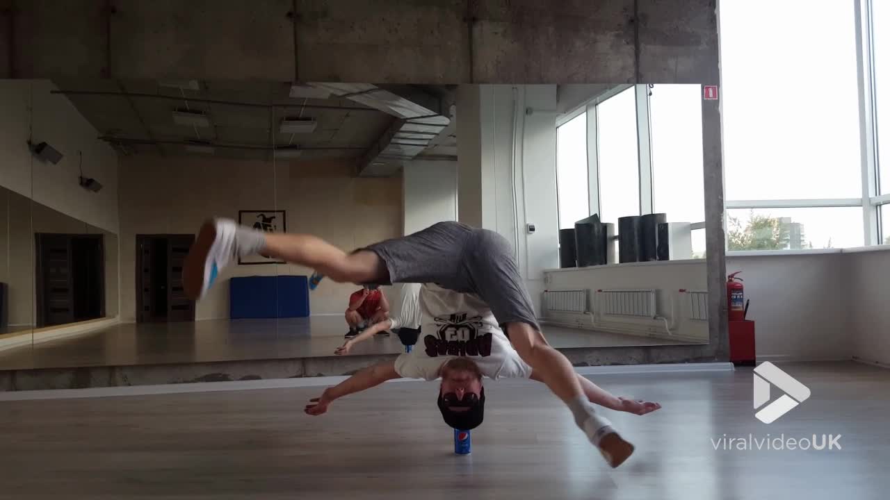 Balance on a can if you can