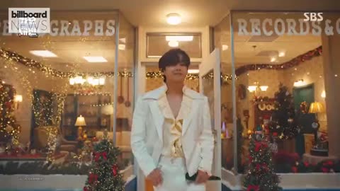 BTS’ V Drops ”White Christmas” Rendition | Billboard News