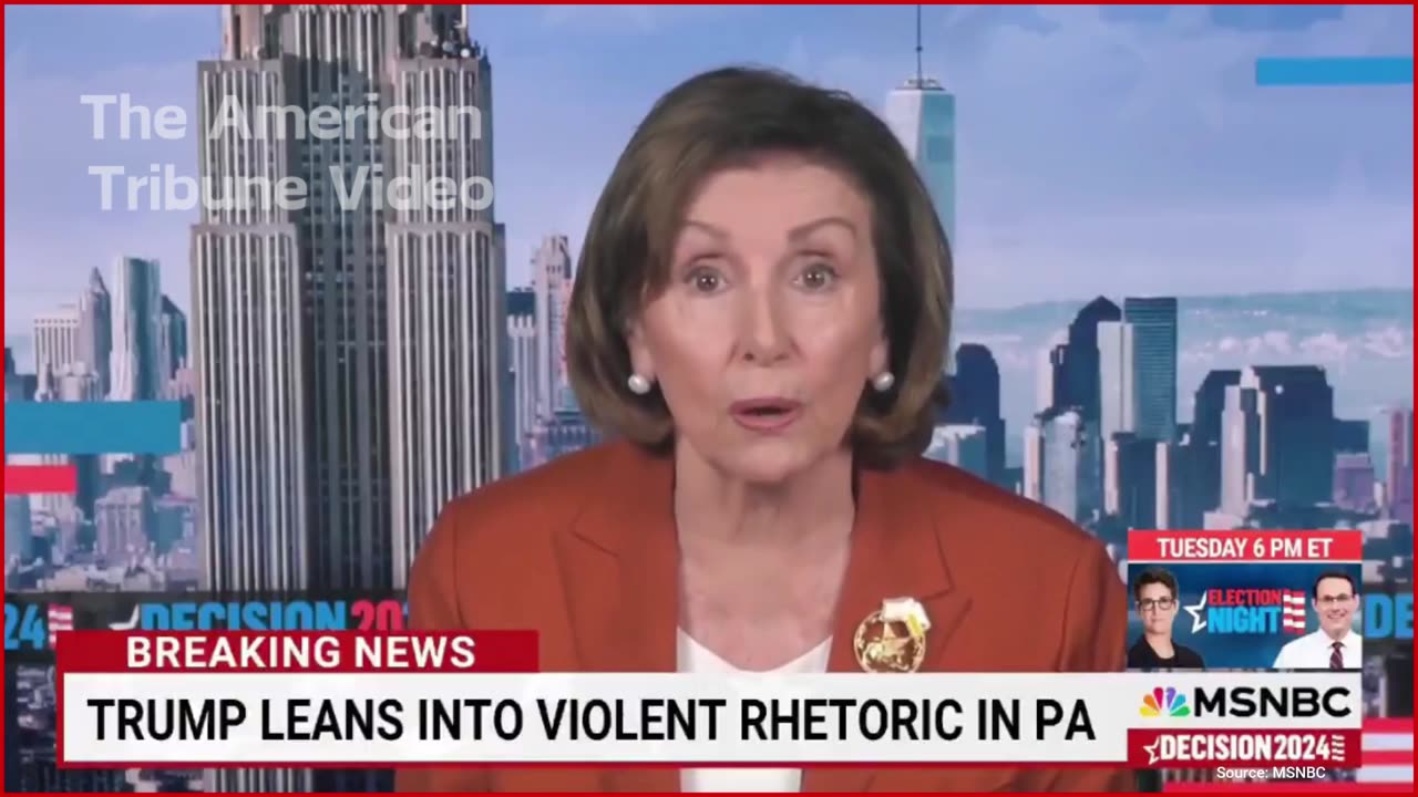 Pelosi Roasted as “Corrupt” and “Decrepit” after Her Anti-Trump Tirade