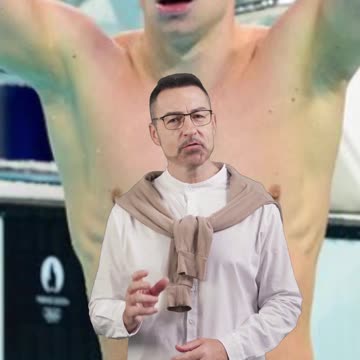 Léon Marchand delights in IM win; Huske wins fly in U.S. 1-2 #Olympics #Paris2024 #ParisOlympics