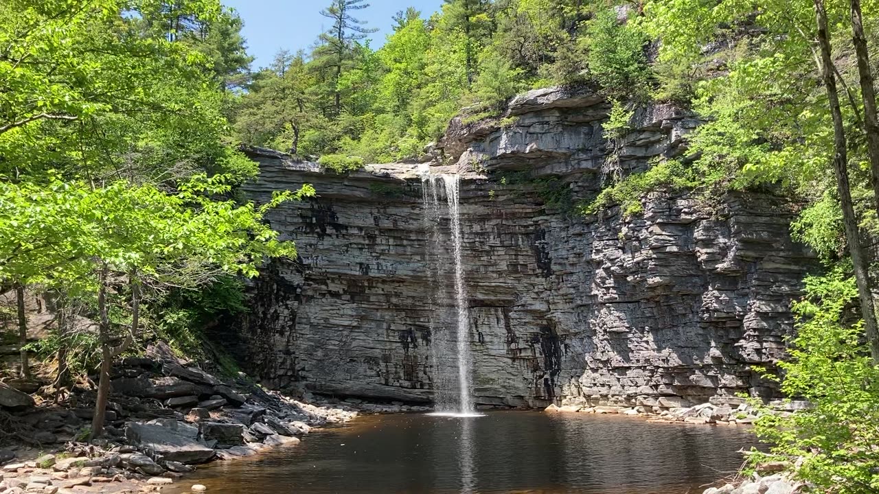 Awosting Waterfall - Minnewaska State Park, Shawangunk Ridge, NYS) 2