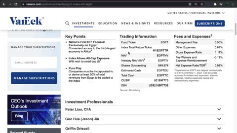 EGPT ETF Introduction (EGYPT)