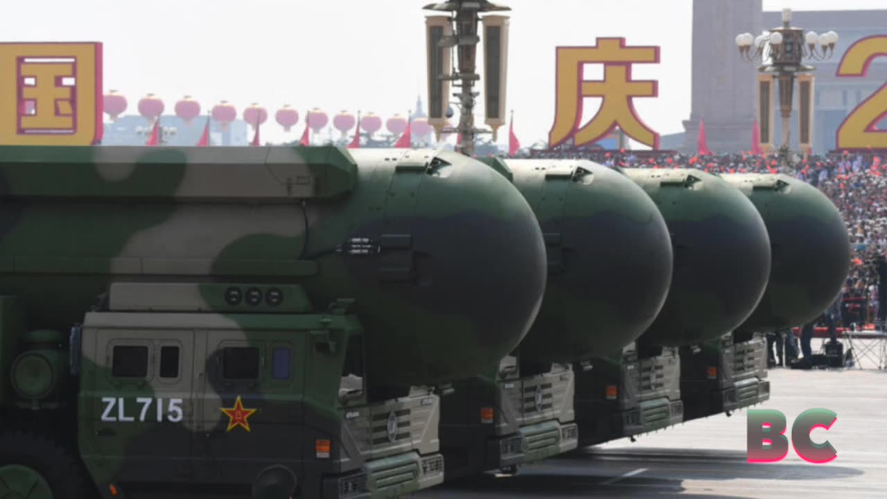 China fires ICBM into Pacific