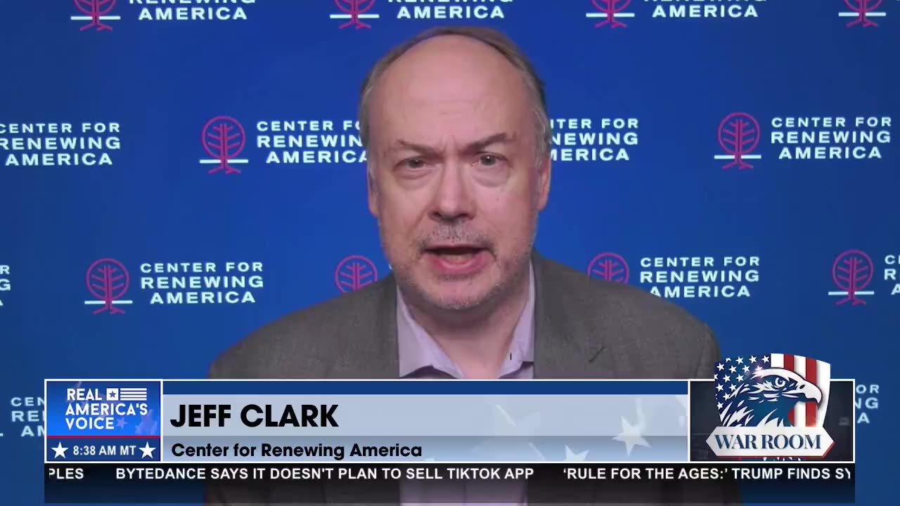 Jeffrey Clark says Democrats Have Lost the Plot, Floundering in Legal Cases Against President Trump