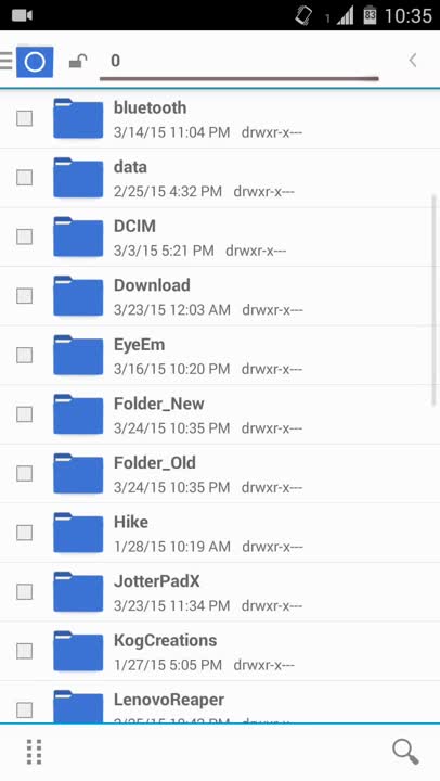 Cyanogenmod file manager perfecto