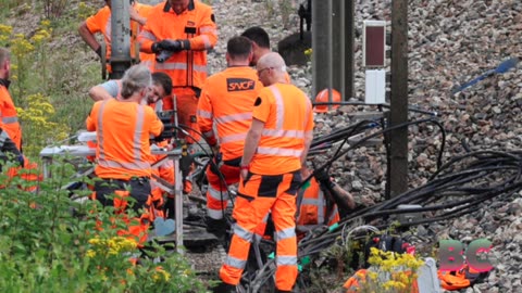 France rail repairs completed after arson attacks
