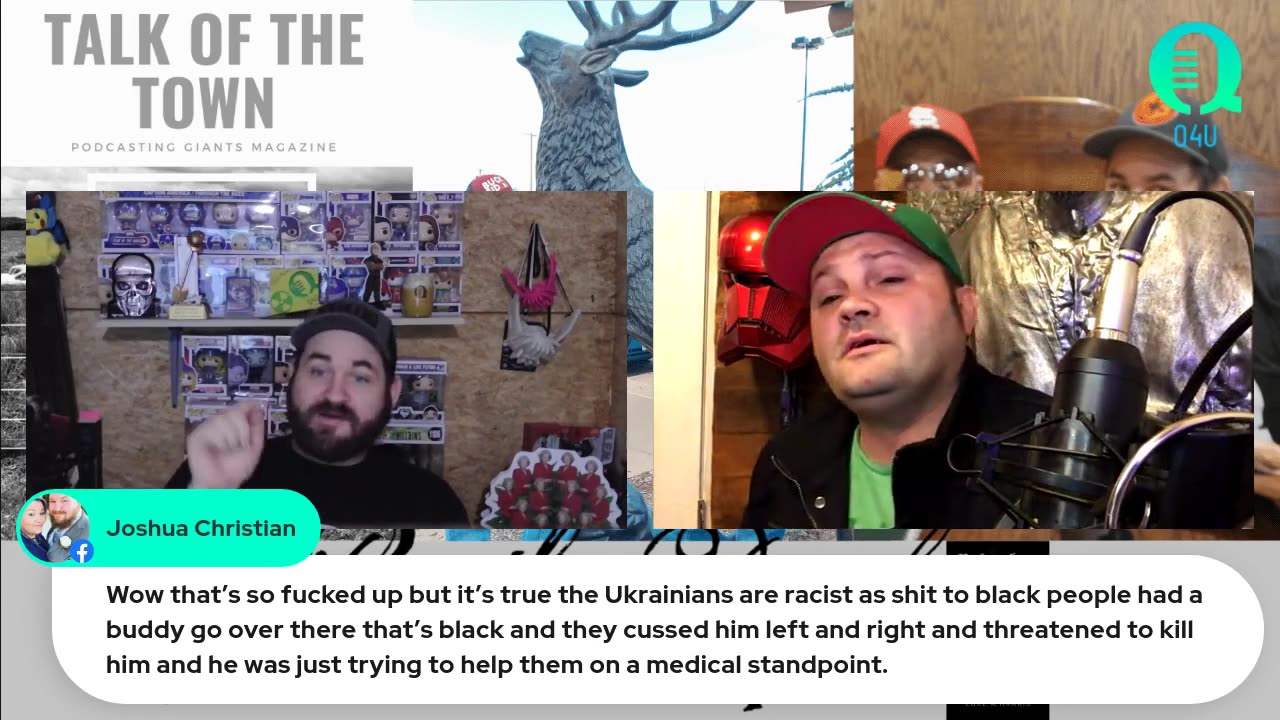 videos from the uk showing ukrainian racism