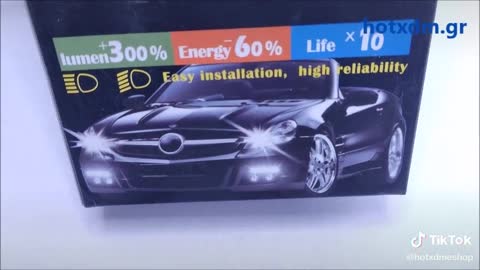 Λάμπες LED H4 (2 τεμ.) Λευκός φωτισμός 6500K