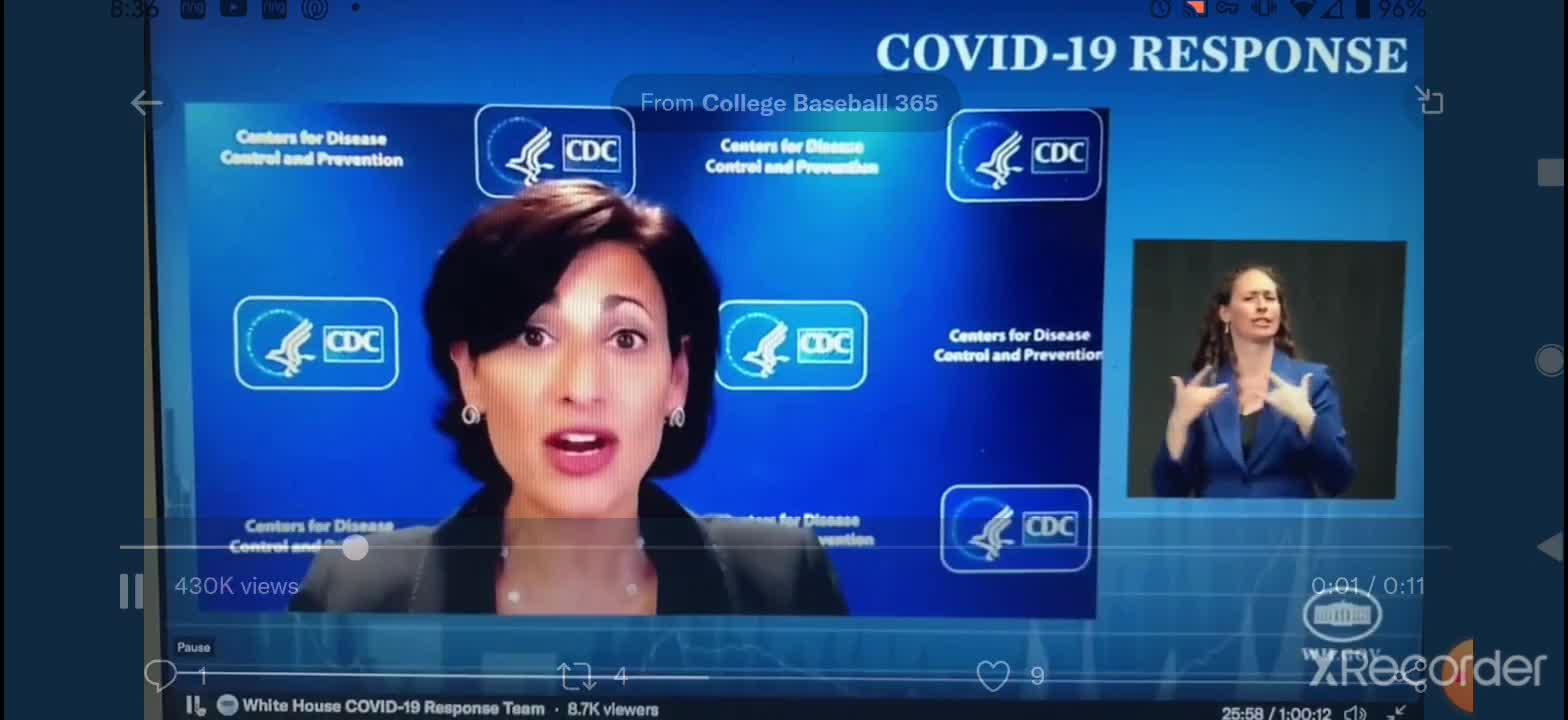 CDC Director Rochelle Walensky on Vaccinated and Severe Illness