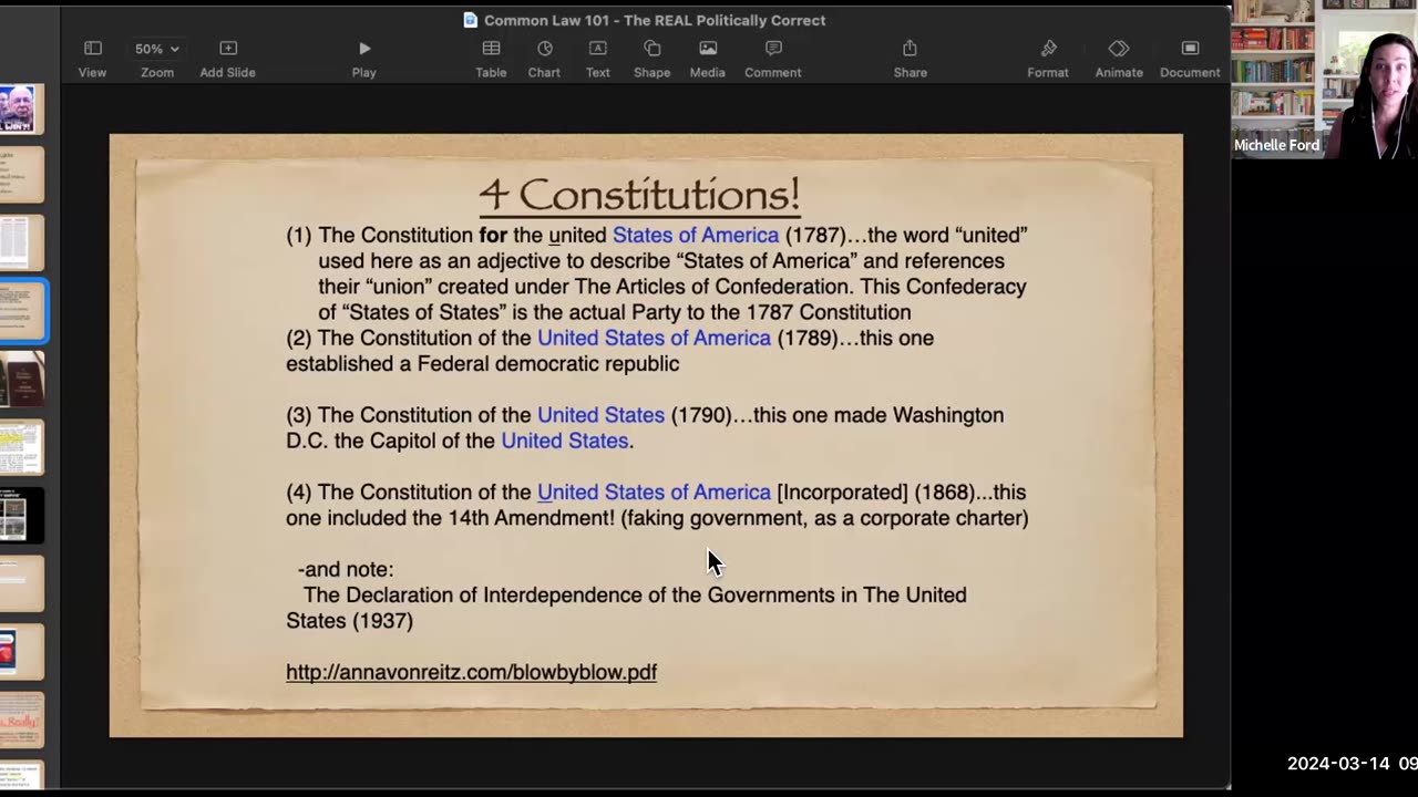 American Common Law 101 March 14 2024