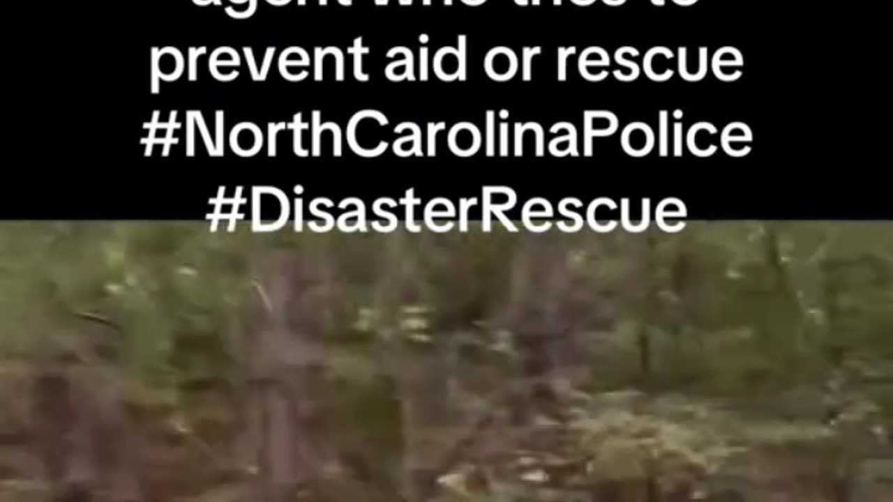 NC State Police Just Sent A Warning to FEMA