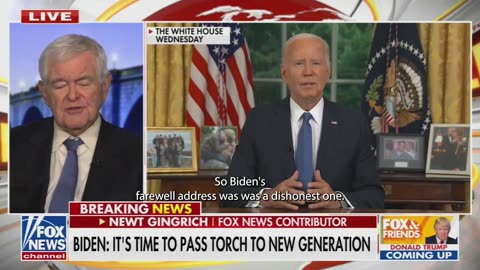 Biden didn't decide to get out for the good of the country.