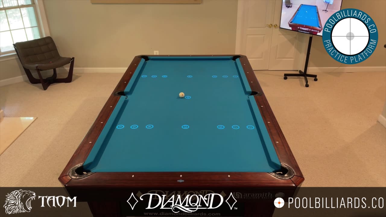 Brandon Shuff / Poolbilliards.co Drill #436