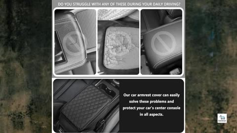 Review - Upgraded Car Center Console Cover