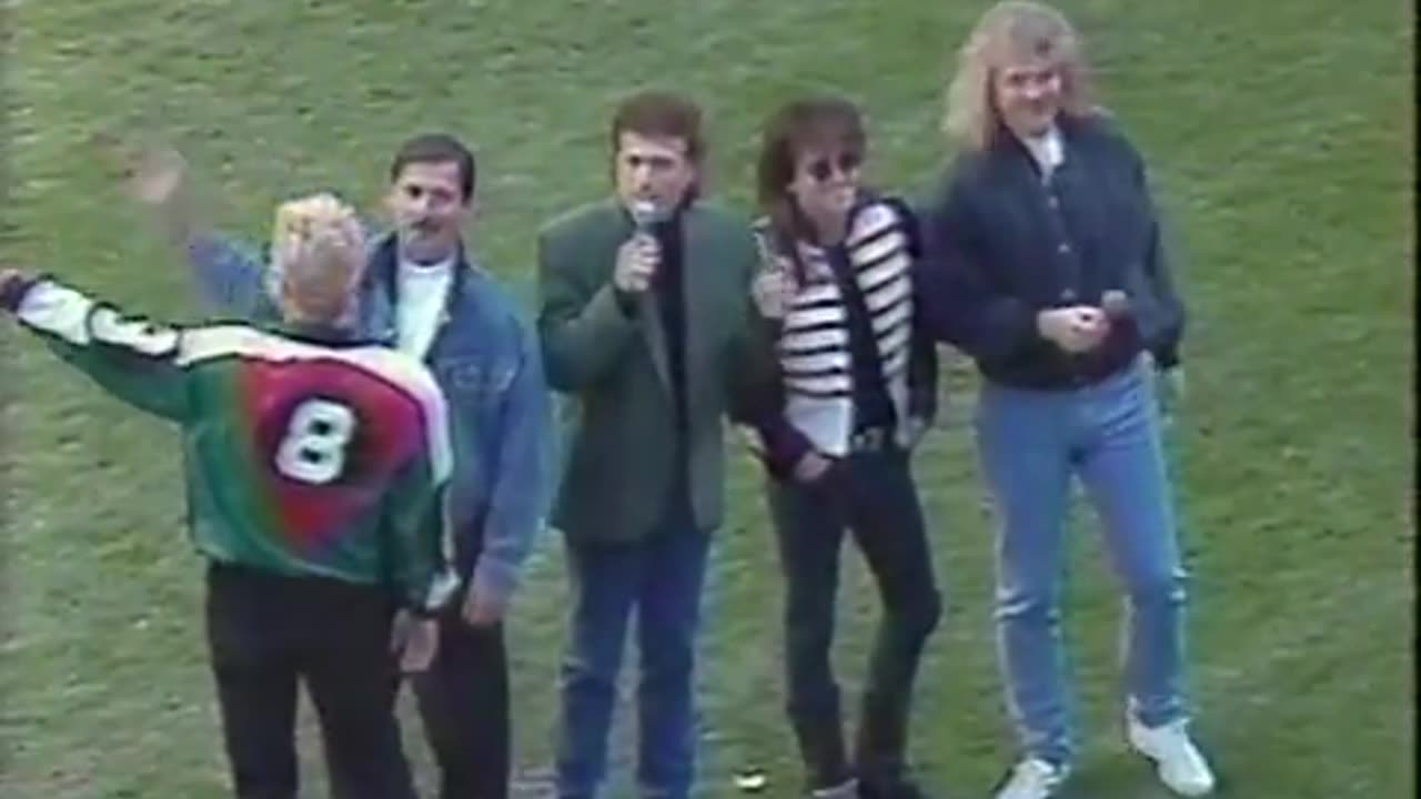 September 30, 1990 - Styx Performs Final 'Take Me Out to the Ballgame' at Comiskey Park