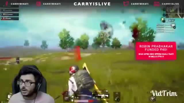 # carryminati playing pubg