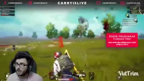 # carryminati playing pubg