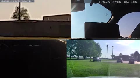 Gray Hughes 8/31: Fine-tuned Synch w/ Tedesco (who pulled himself on the roof) Driving to the Scene