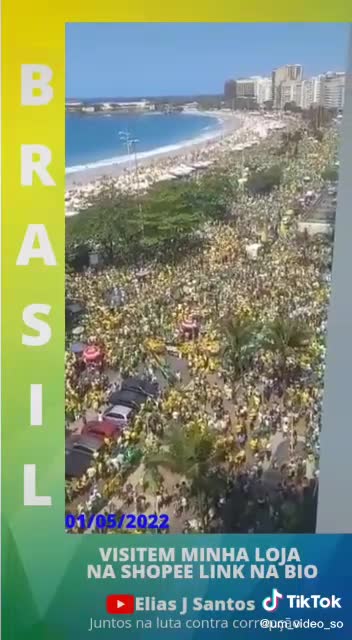 Brasil Copa cabana 5.2022.