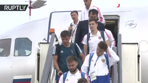 Ruska reprezentacija vratila se u Moskvu
