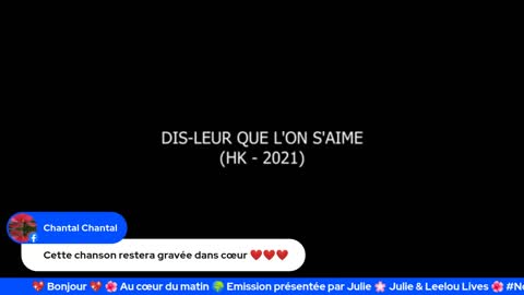 Au Coeur du Matin avec Julie 12 novembre