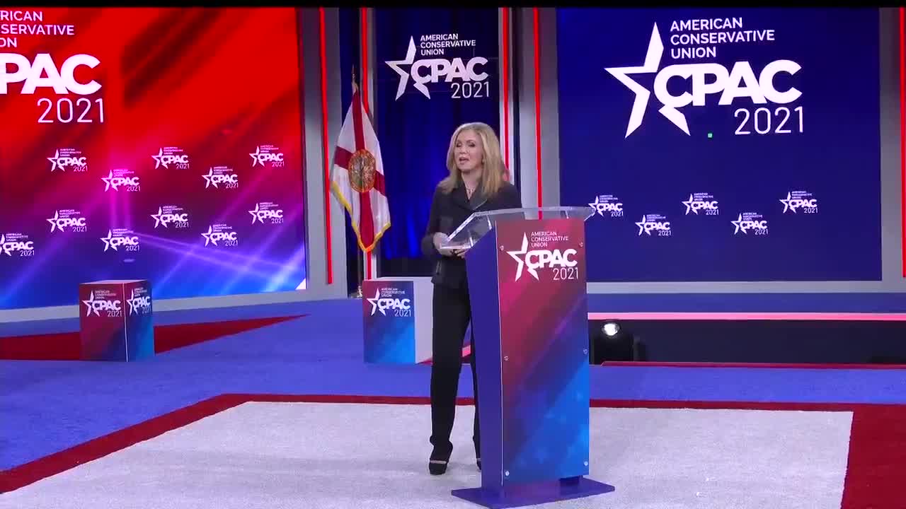 Sen. Marsha Blackburn at CPAC 2021