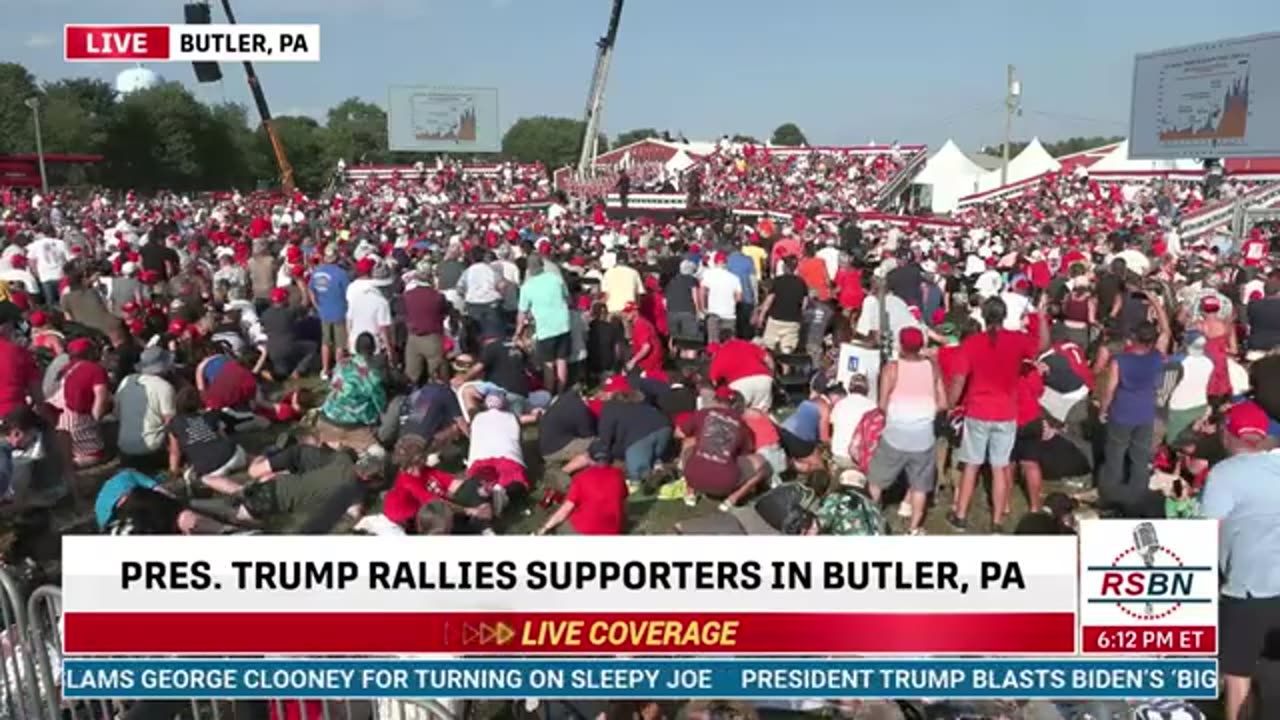 Full Video of Assassination Attempt on President Trump at Rally in Butler, PA - 7/13/24 1,495