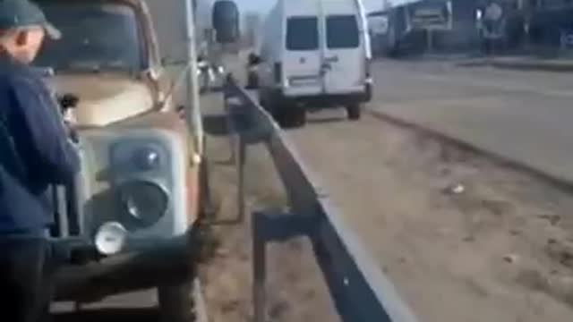 24.02.2022. The war has begun!!! The Russian Army in the Kherson region.