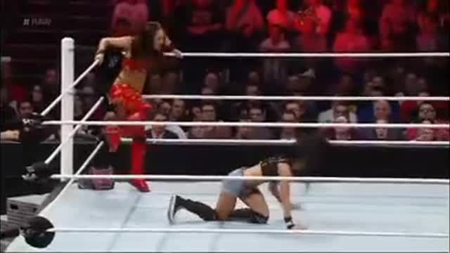 AJ Lee vs. Brie Bella: Raw, today