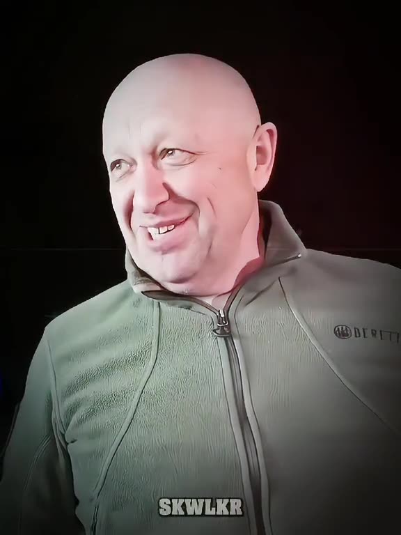 A clip about the late Yevgeni Prigozhin of PMC Wagner