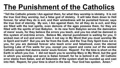 The Punishment of the Catholics