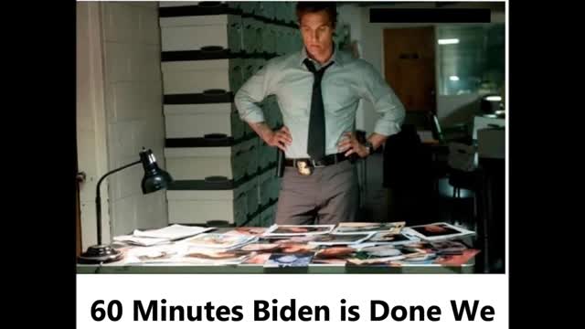 60 Minutes Biden is Done We Don't Know What To Do?