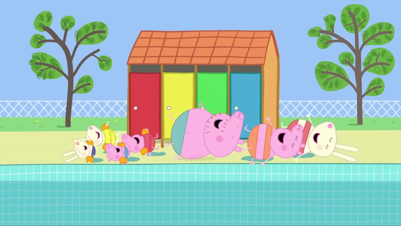 Peppa Visits the Swimming Pool