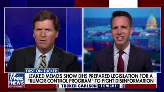 Sen. Josh Hawley discusses leaked memos about Biden's Ministry of Truth