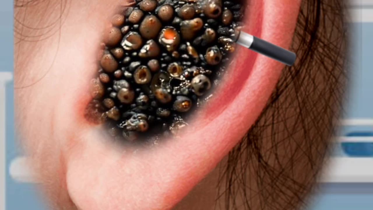 ASMR EAR CLEANING DUST ANIMATION 2D TREATMENT #earcleaning #asmrvideo