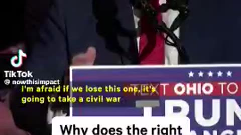 Civil war predicted if Trump doesn't win election