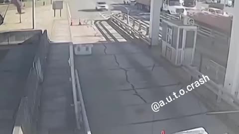 Epic road accident