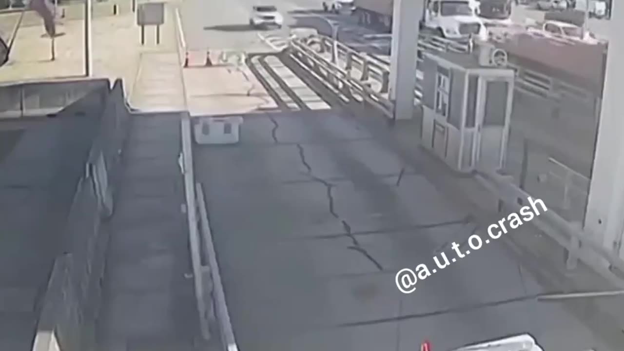 Epic road accident