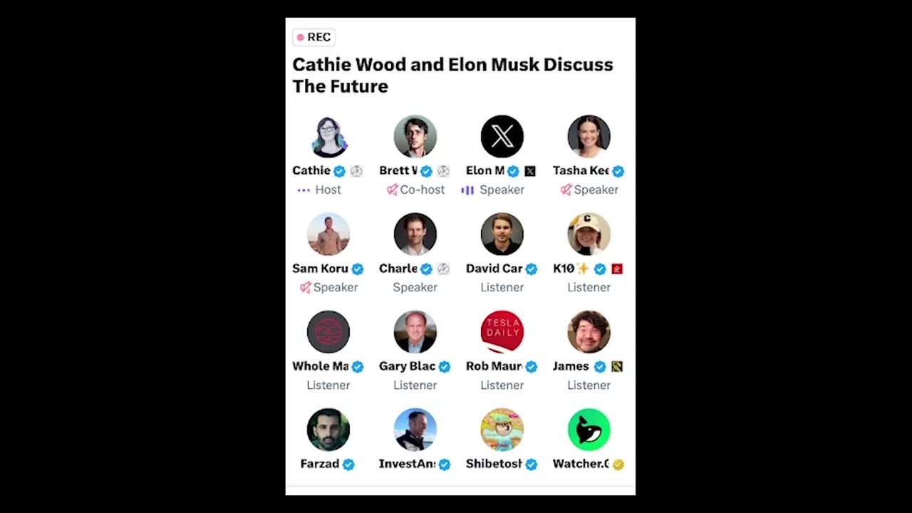 NEW: Elon Musk Drops Bombshells on Cathie Wood!