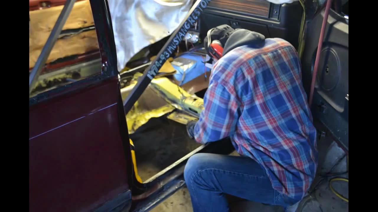 1979 Ford Mustang Floor Pan Replacement