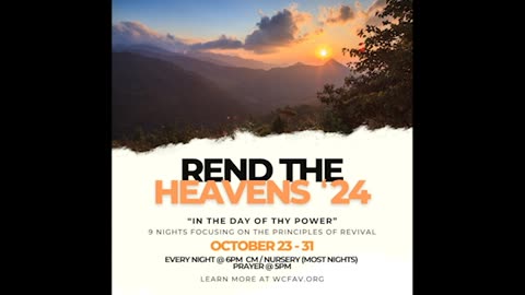 Rend the Heavens 2024