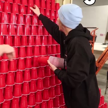 World’s Largest Cup Tower