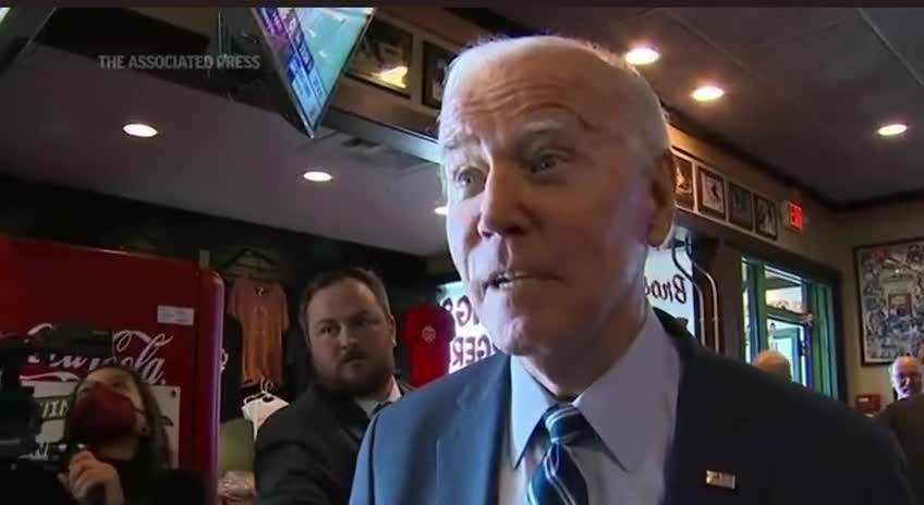 Biden Counting His Favorite Ice Cream Stops (hehehe)