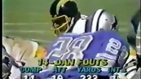 1981-09-13 Detroit Lions vs San Diego Chargers