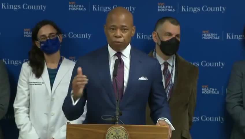 NYC Mayor: "The more plant based you eat, the better and healthier you are...