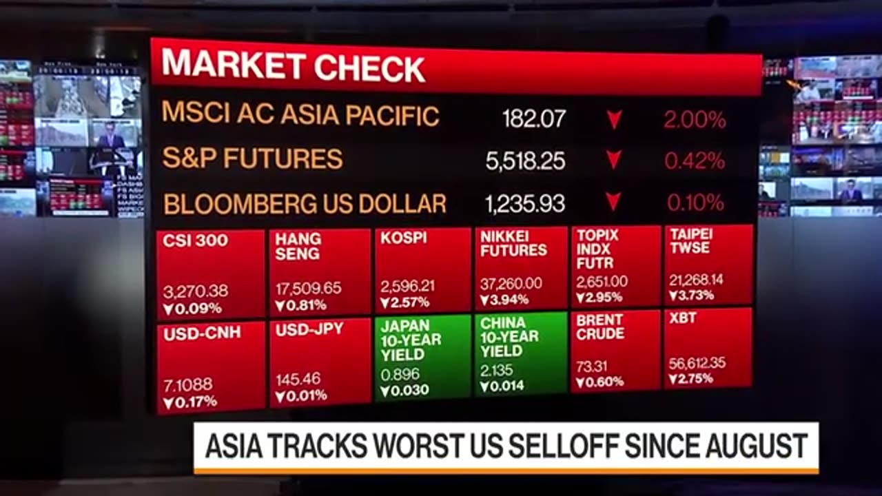 Nvidia Slump Triggers Asia Markets Selloff | Bloomberg Markets: Asia 09/04/2024